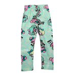 Mousse Leggins Tinta Unita con Stampa per Bambina DOLLFANT VERDE ACQUA MOUSSE 