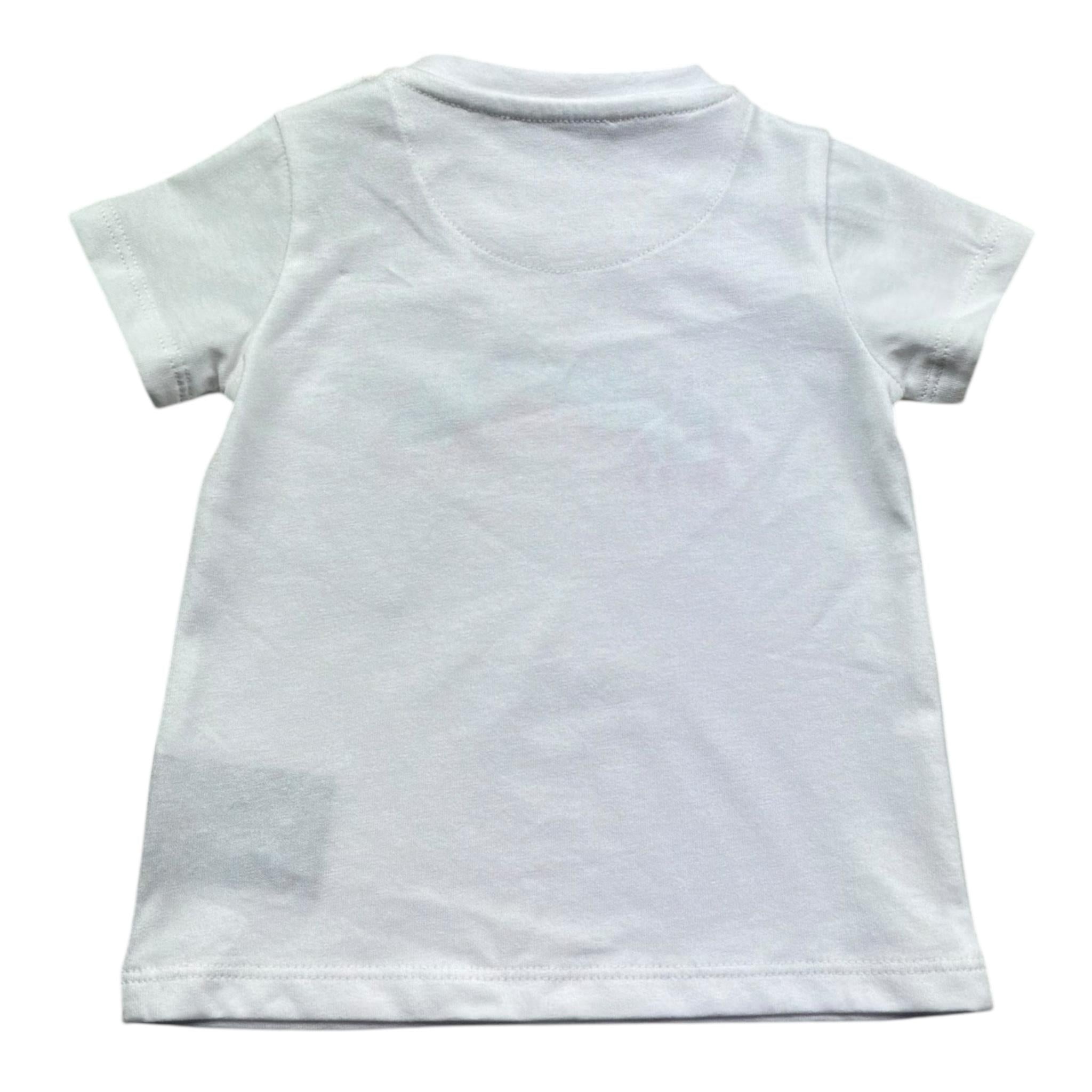 John Richmond T-Shirt Girocollo Tinta Unita con Logo per Neonata RIP26085TS BIANCO JOHN RICHMOND 