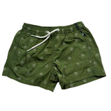 Saint Barth Costume Stampa Fantasia per Bambino PATM0002PATMOS VERDE SAINT BARTH 