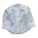 Manuel & Frank Camicia Tinta Unita con Collo Coreano per Neonato REK BIANCO MANUEL & FRANK 