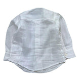 Manuel & Frank Camicia Tinta Unita con Collo Coreano per Neonato REK BIANCO MANUEL & FRANK 