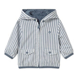Mayoral Giubbino Reversibile Bicolore con Cappuccio per Neonato 1456 BLU MAYORAL 