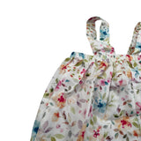 J.O. Milano Pagliacetto Tinta Unita Fantasia Floreale per Neonata 575H1 BIANCO J.O. MILANO 