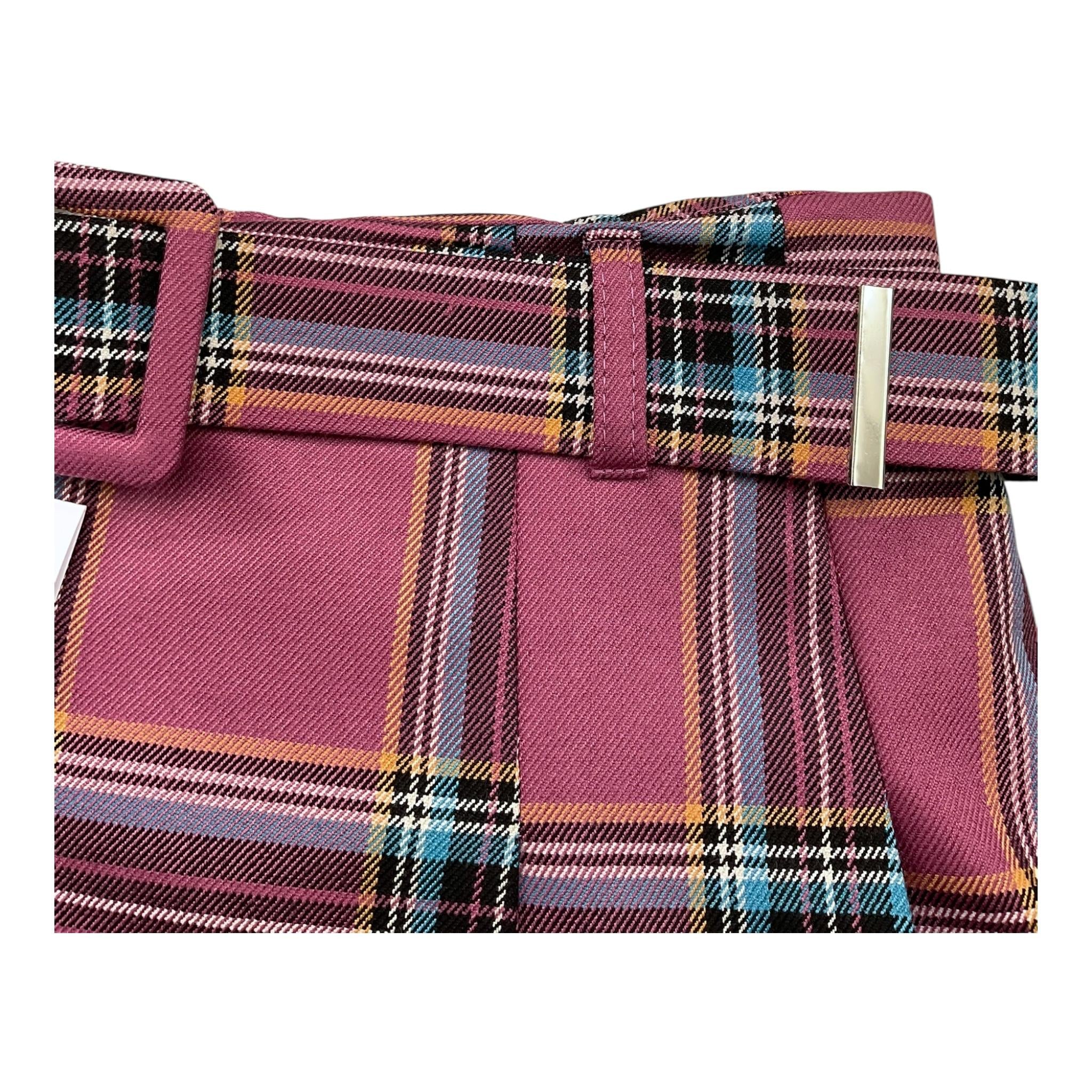 LU LU BY MISS GRANT short stampa fantasia con cintura Rosa per Bambina LL3069 ROSA LU LU BY MISS GRANT 