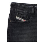 Diesel Gonna In Denim Tinta Unita con Zip per Bambina J02162 NERO DIESEL 