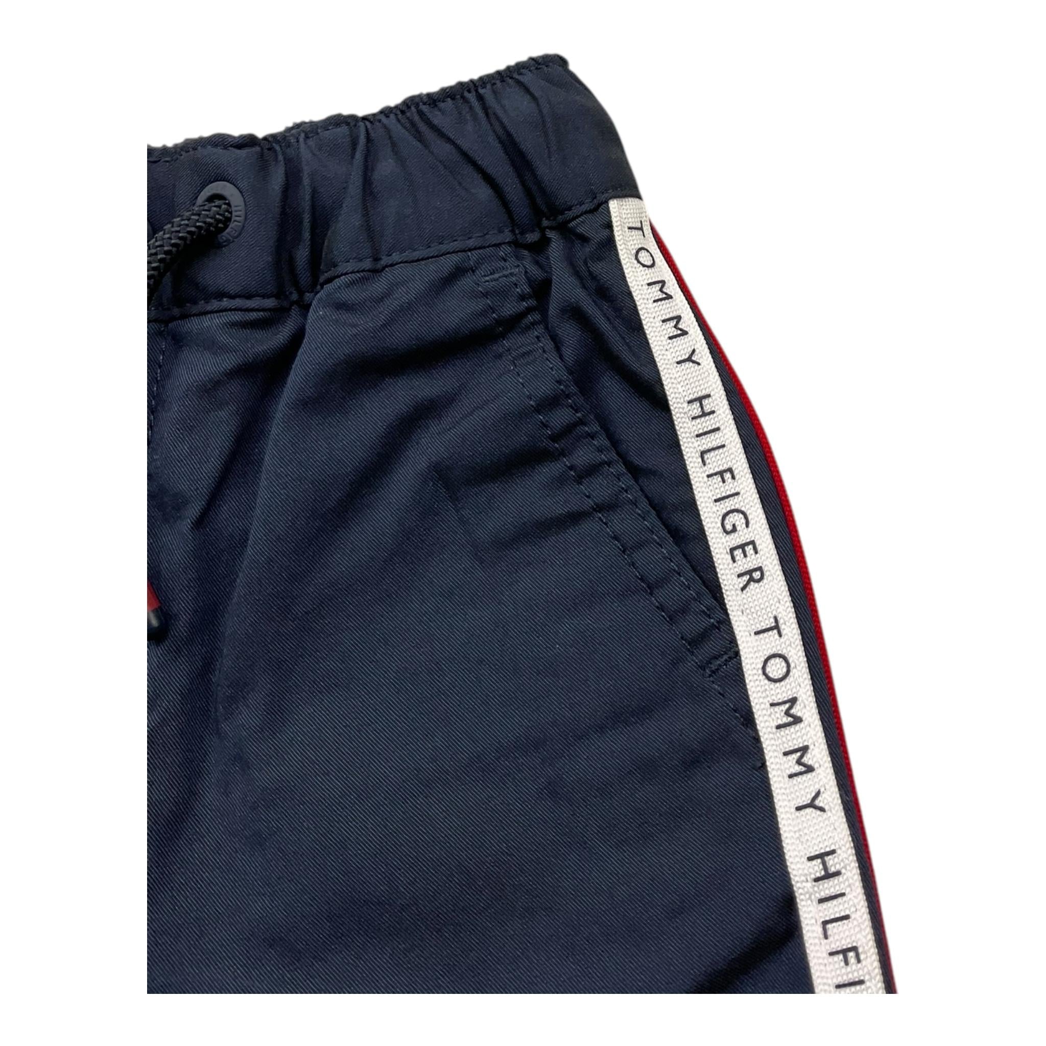 Tommy Hilfiger Bermuda Tinta Unita con Elastico In Vita per Neonato KB0KB07403 BLU TOMMY HILFIGER 