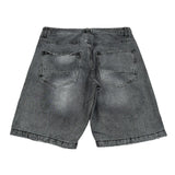 Colors Bermuda tinta unita In Denim Nero per Bambino ROROOR NERO COLORS 