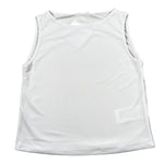 Lu Lu By Miss Grant Canotta Girocollo Tinta Unita per Bambina LL3475 BIANCO LU LU BY MISS GRANT 