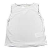 Lu Lu By Miss Grant Canotta Girocollo Tinta Unita per Bambina LL3475 BIANCO LU LU BY MISS GRANT 