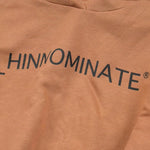 Hinnominate Felpa Tinta Unita con Stampa E Cappuccio per Bambina 3641FY00031 CAMMELLO HINNOMINATE 