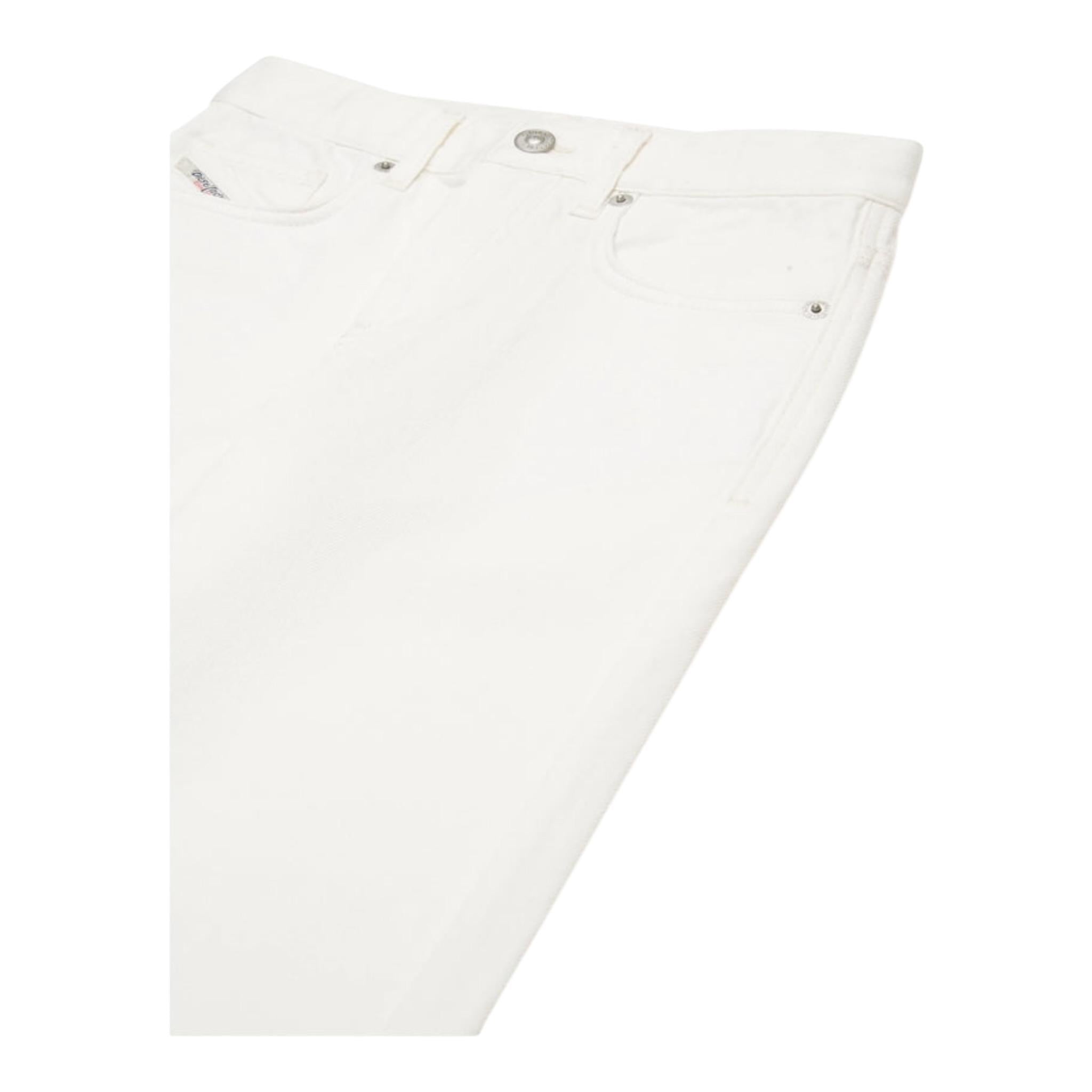 Diesel Jeans tinta unita Modello Palazzo Bianco per Bambina J01923XXX BIANCO DIESEL 