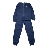 TRUSSARDI completo 2pz tinta unita con stampa Blu per Bambino TBA25001CF BLU TRUSSARDI 