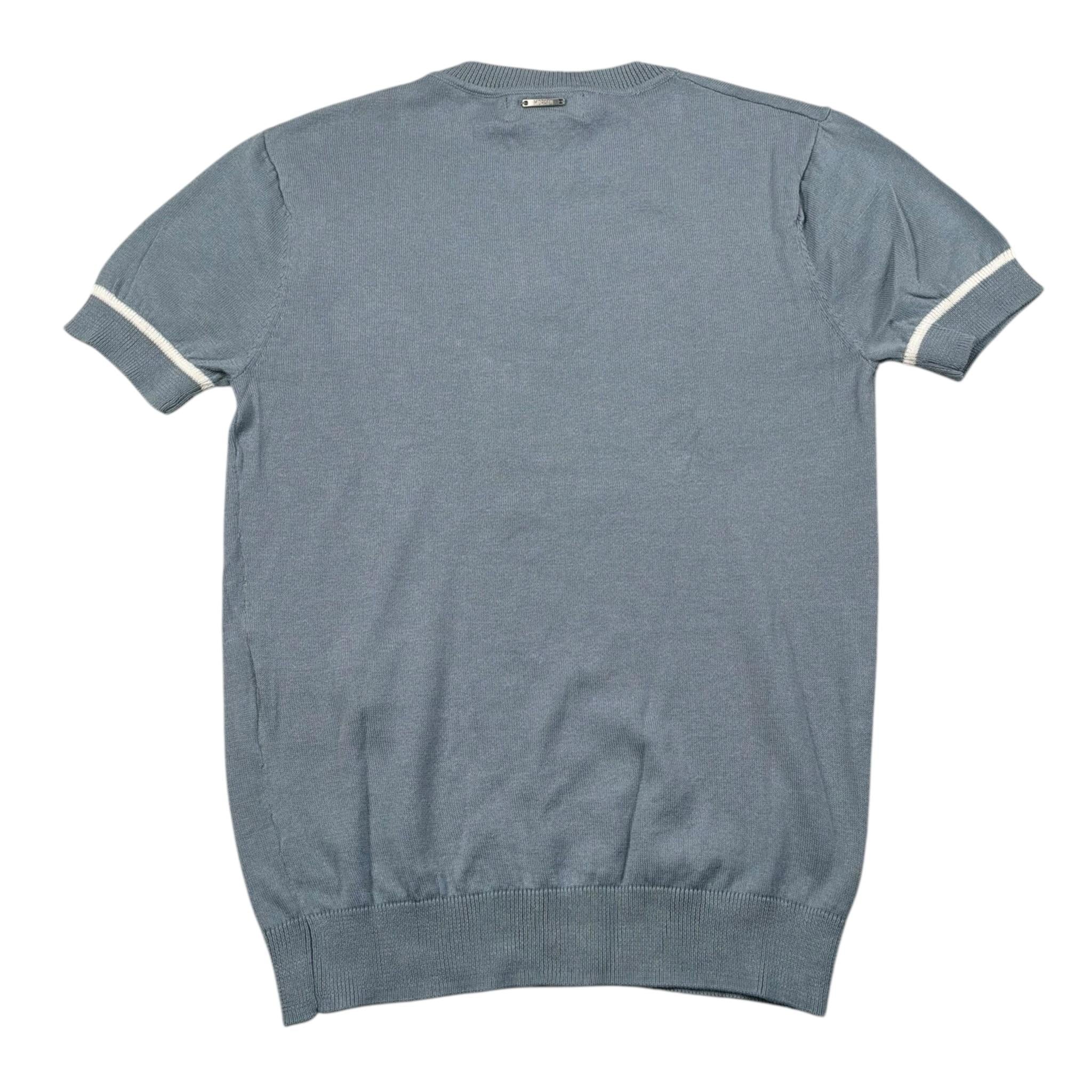 Antony Morato T-Shirt In Maglia Tinta Unita per Bambino MKSW01292X AZZURRO ANTONY MORATO 