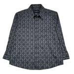 John Richmond Camicia Manica Lunga Tinta Unita per Bambino RBP26098CA NERO JOHN RICHMOND 