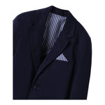 Sarabanda Giacca Tinta Unita con Bottoni per Neonato 0B665N BLU SARABANDA 