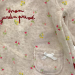 YATSI BABY maglia tinta unita girocollo con stampa Beige per Neonata 24200231 BEIGE YATSI BABY 