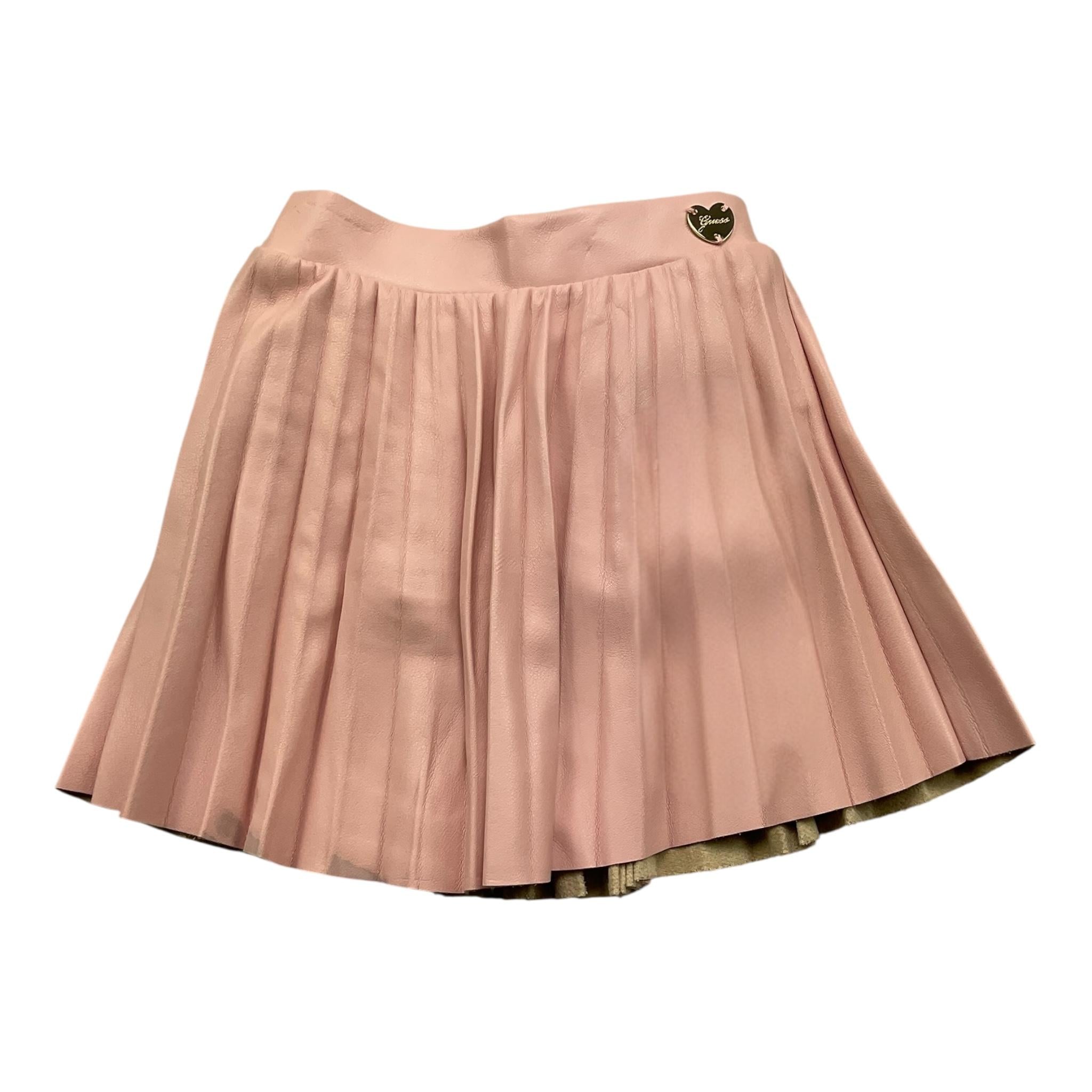 GUESS gonna tinta unita in similpelle Rosa per Neonata K4YD04WE8D0N ROSA GUESS 