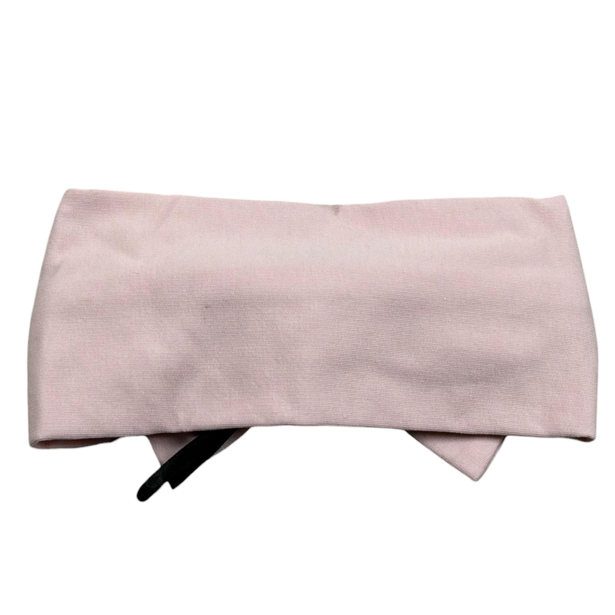 Lu & Lu  Fascia Capelli Tinta Unita con Fiocco per Bambina ART1 ROSA LU & LU 