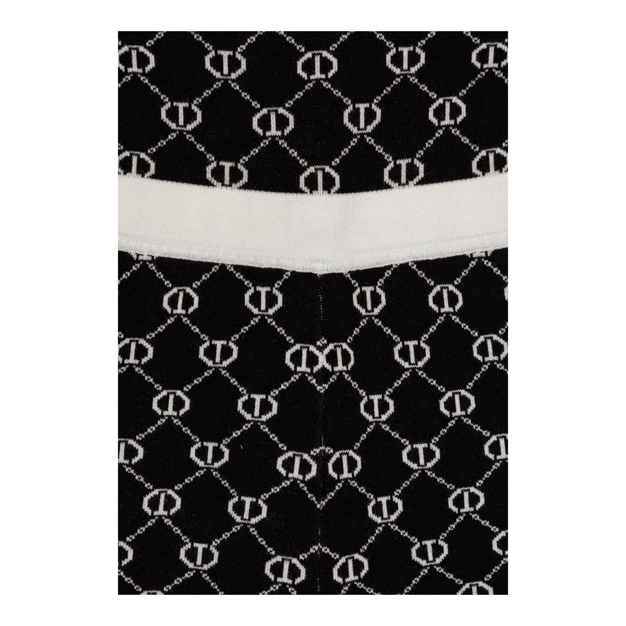 Twinset Tuta Intera Tinta Unita Logata per Bambina 251GJ3QX3 NERO TWINSET 