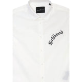John Richmond Camicia Tinta Unita con Stampa per Neonato RBP25016CAX BIANCO JOHN RICHMOND 