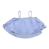Liu Jo Top Bretelline Tinta Unita Azzurro Per Bambina