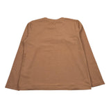 Vicolo Shirt Girocollo tinta unita con Stampa Marrone per Bambina 3141M0799 MARRONE VICOLO 