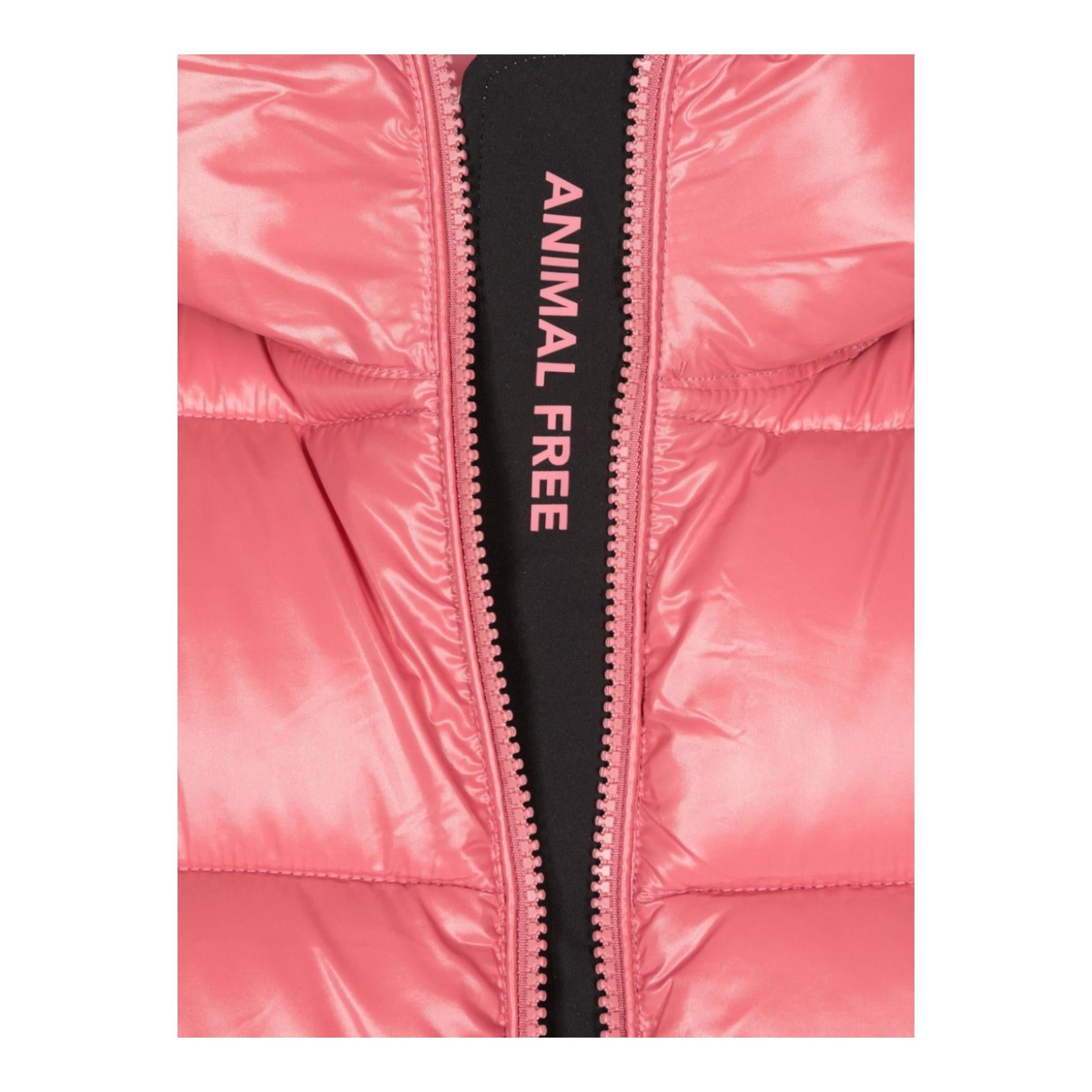 SAVE THE DUCK giubbino tinta unita con zip e cappuccio Rosa per Neonata J45510G ROSA SAVE THE DUCK 