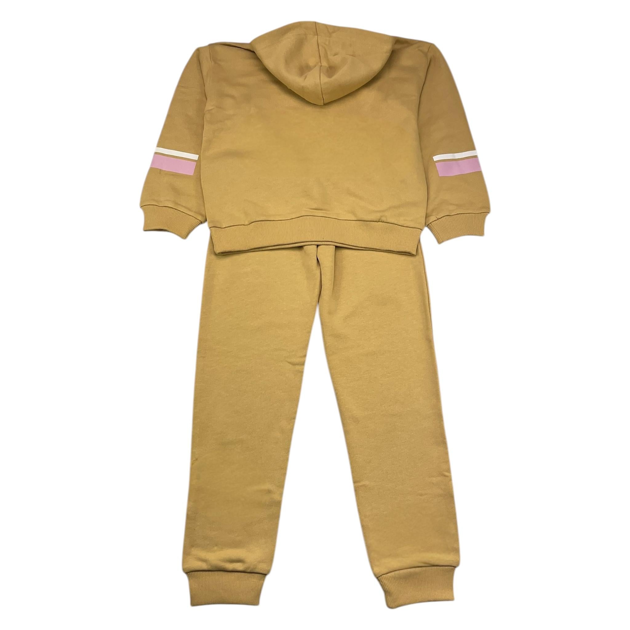 GAELLE completo 2 pezzi felpa-pantalone tinta unita Sabbia per Bambina 2741T00525 SABBIA GAELLE 