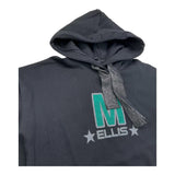 MARC ELLIS felpa tinta unita con cappuccio e stampa Nero per Bambina JMJMX15351XX NERO MARC ELLIS 