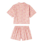 Il Gufo Completo 2 Pezzi Camicia-Short per Bambina P25DP489C4139 BIANCO/ROSA IL GUFO 