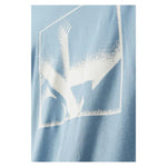 Calvin Klein T-Shirt Girocollo Tinta Unita con Logo per Bambino IB0IB02161 AZZURRO CALVIN KLEIN 