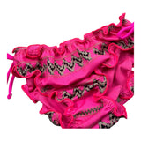 F**K Costume Modello Slip Tinta Ujnita con Fantasia  per Neonata FJ240043X05N FUXIA F**K 