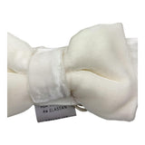 LA STUPENDERIA fascia tinta unita con fiocco Bianco per Neonata ABFA522 BIANCO LA STUPENDERIA 