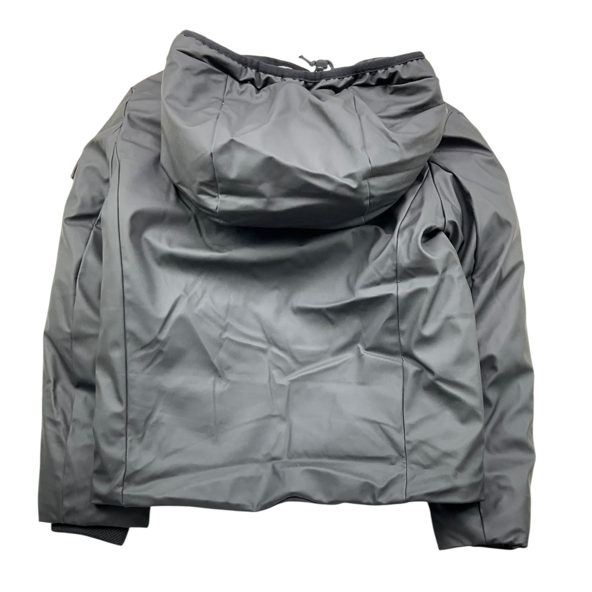 REFRIGIWEAR giubbino tinta unita con zip e cappuccio Nero per Bambino SJSJ NERO REFRIGIWEAR 