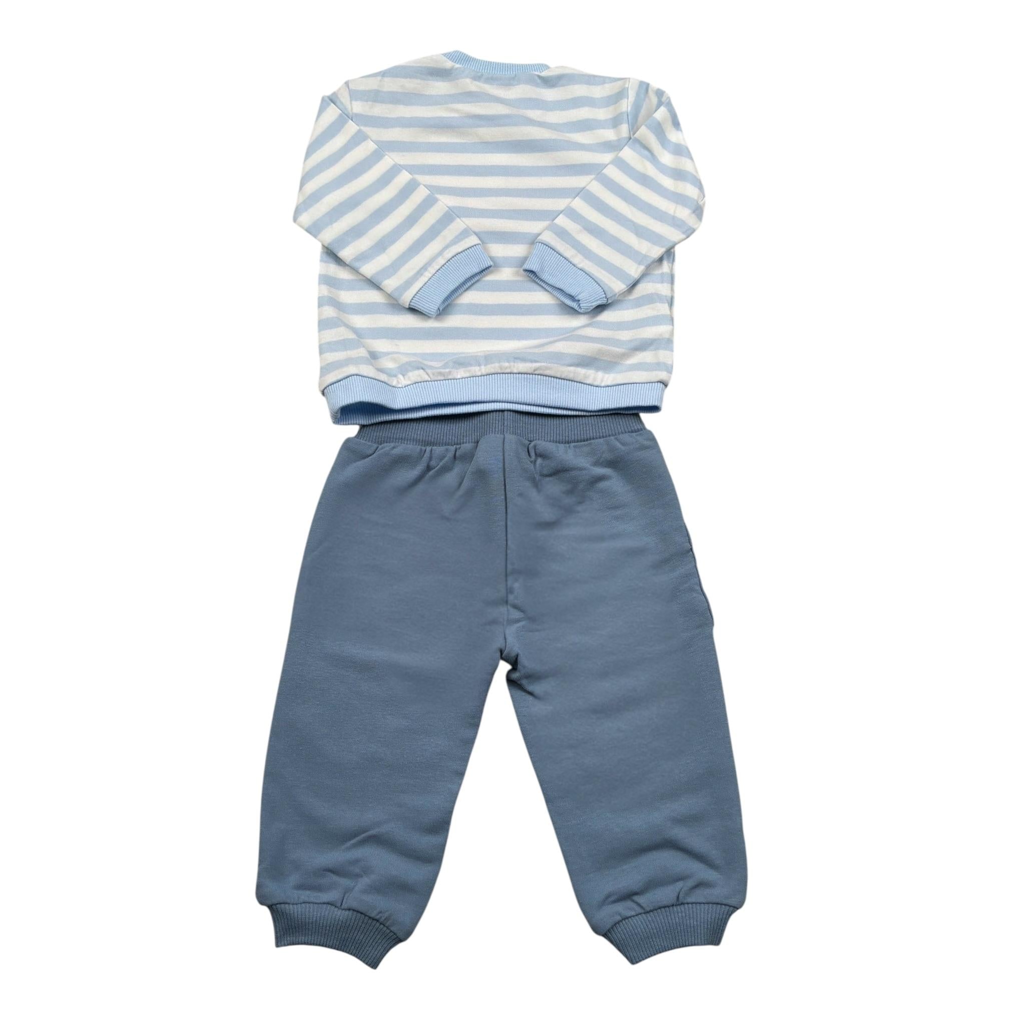 Mayoral Completo 2 Pezzi Felpa-Pantalone Azzurro per Neonato 1612X AZZURRO MAYORAL 