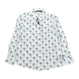 Daniele Alessandrini Camicia Manica Lunga tinta unitacon Palme Bianco per Bambino 1295C0899X BIANCO DANIELE ALESSANDRINI 