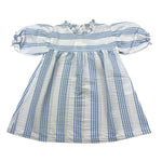 Babe & Tess Abito Camicia Bicolore con Fantasia A Righe per Neonata 01518059N BIANCO/AZZURRO BABE & TESS 