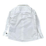 John Richmond Camicia Manica Lunga Tinta Unita con Logo per Neonato RIP25056CAX BIANCO JOHN RICHMOND 