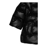 MOSCHINO giubbino tinta unita con cappuccio Nero per Neonata MDS02E NERO MOSCHINO 