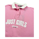 Just Cavalli Polo Mezza Manica Tinta Unita con Colletto per Bambina JGP26043PO ROSA JUST CAVALLI 