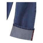 ELISABETTA FRANCHI jeans tinta unita modello a palazzo Blu per Bambina EFPA253XX BLU ELISABETTA FRANCHI 