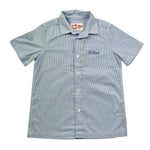 Saint Barth Camicia Mezza Manica Fantasia A Righe per Bambino SIFNOS BLU SAINT BARTH 