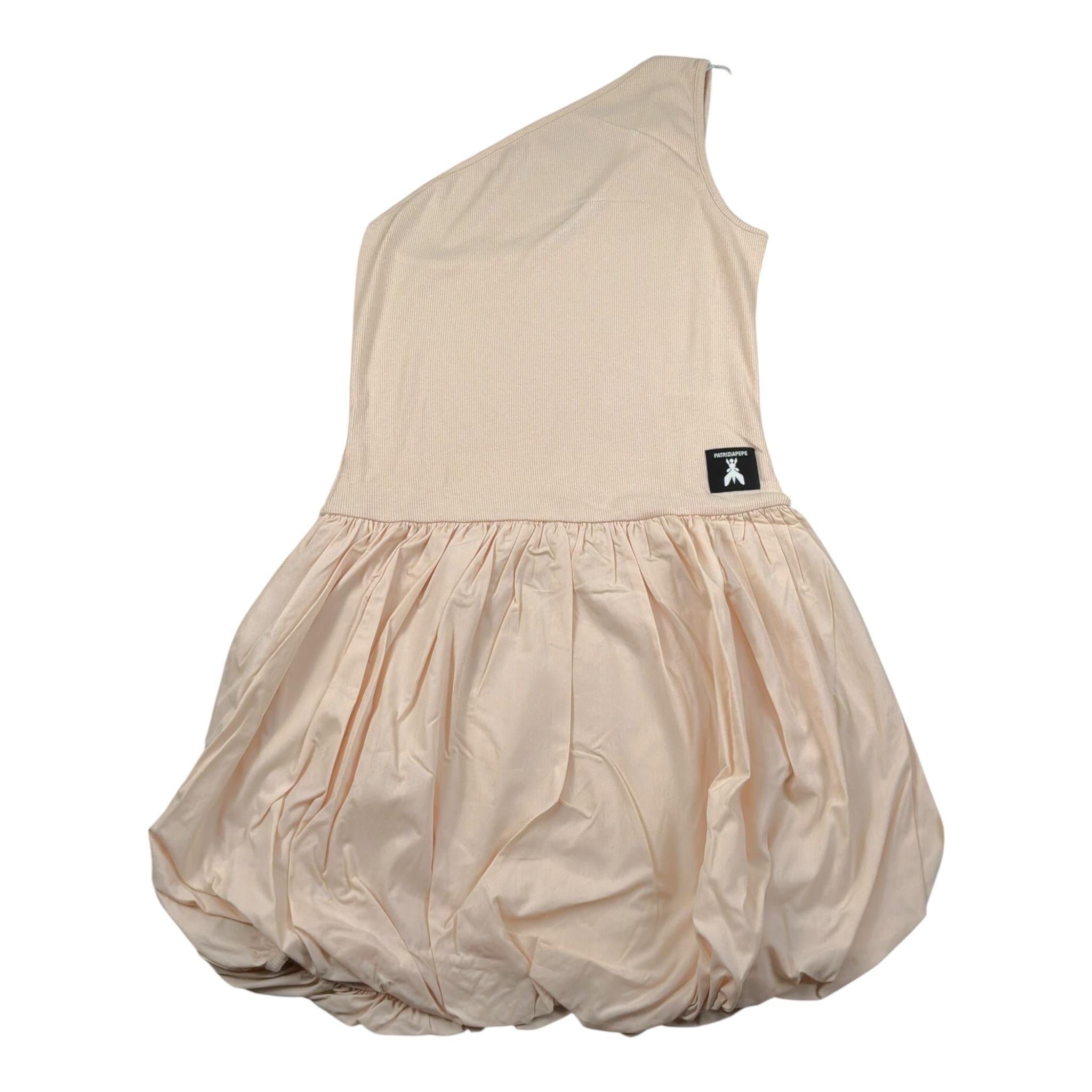 Patrizia Pepe Abito tinta unita Monospalla Beige per Bambina 7A0560 BEIGE PATRIZIA PEPE 