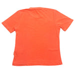 Shoe T-Shirt Girocollo tinta unita con Logo Arancione Fluo per Bambino SHSS25B24 ARANCIONE FLUO SHOE 