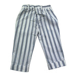 Manuel & Frank Pantalone Tinta Unita Fantasia A Righe per Bambino BRFMN BIANCO MANUEL & FRANK 