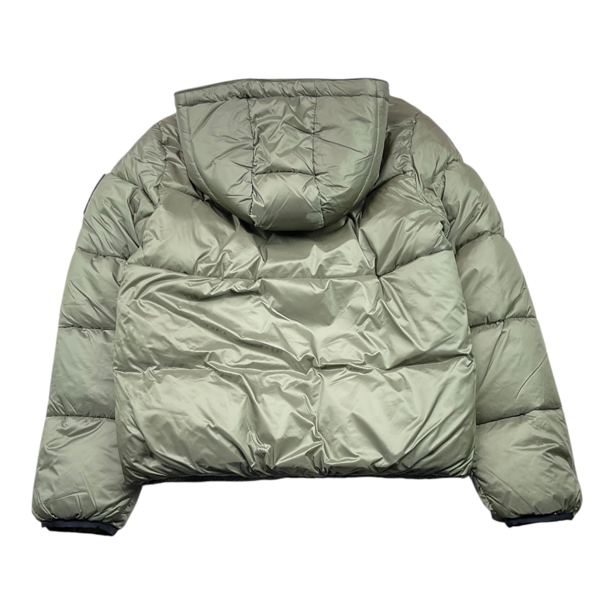 REFRIGUE giubbino tinta unita con zip e cappuccio Verde per Bambino 2831O00012 VERDE REFRIGUE 