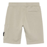 Stone Island Bermuda Tinta Unita con Logo per Bambino K1S166200006 BEIGE STONE ISLAND 