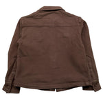 DUSTY COLOR camicia manica lunga tinta unita Marrone per Neonato DUXF4037OSN MARRONE DUSTY COLOR 