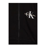 Calvin Klein Felpa con Zip E Cappuccio Tinta Unita per Bambina IG0IG02824 NERO CALVIN KLEIN 