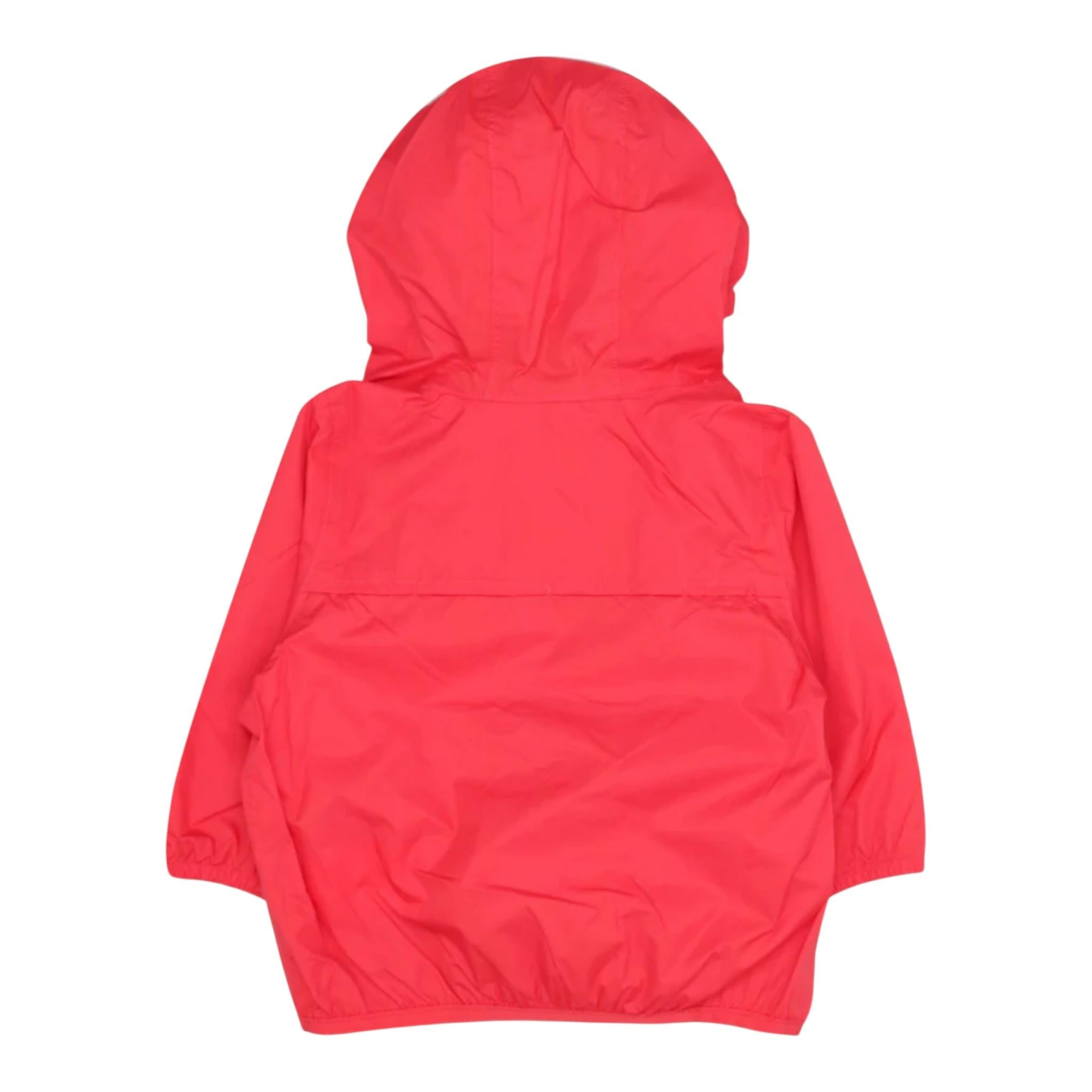 K-Way Giubbino Tinta Unita con Zip E Cappuccio per Neonato K2137XWM ROSSO K-WAY 